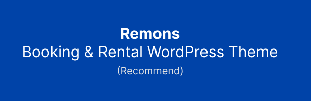 Ireca - Car Rental Boat, Bike, Vehicle, Calendar WordPress Theme