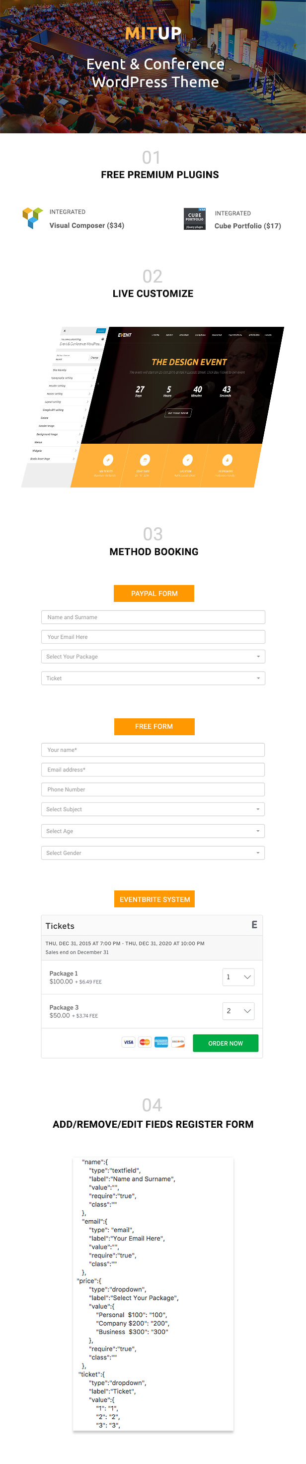 MitUp - Event & Conference WordPress Theme