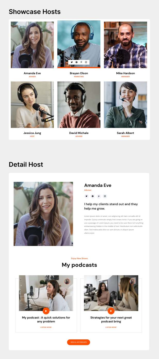 Podover - Podcast Wordpress Theme
