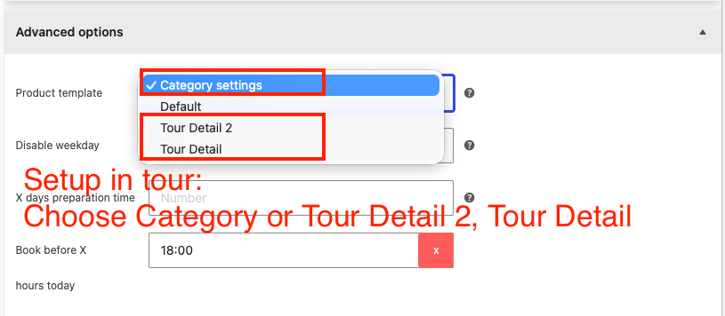 Elementor template setup step 1